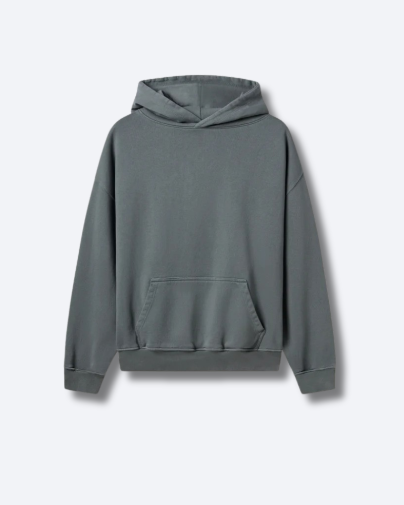 Essential Hoodie- Iron Grey