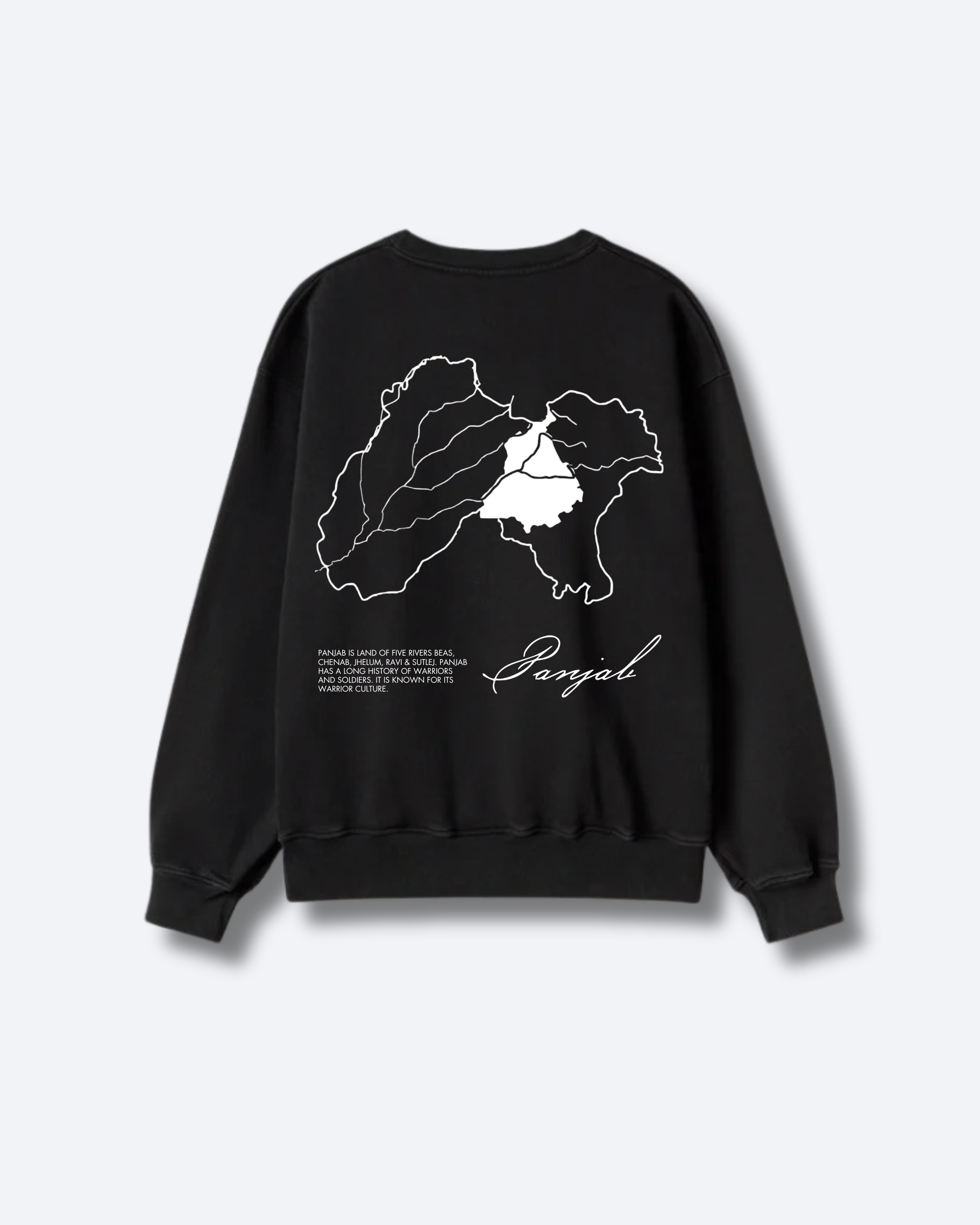 Heritage Panjab English Version Crewneck