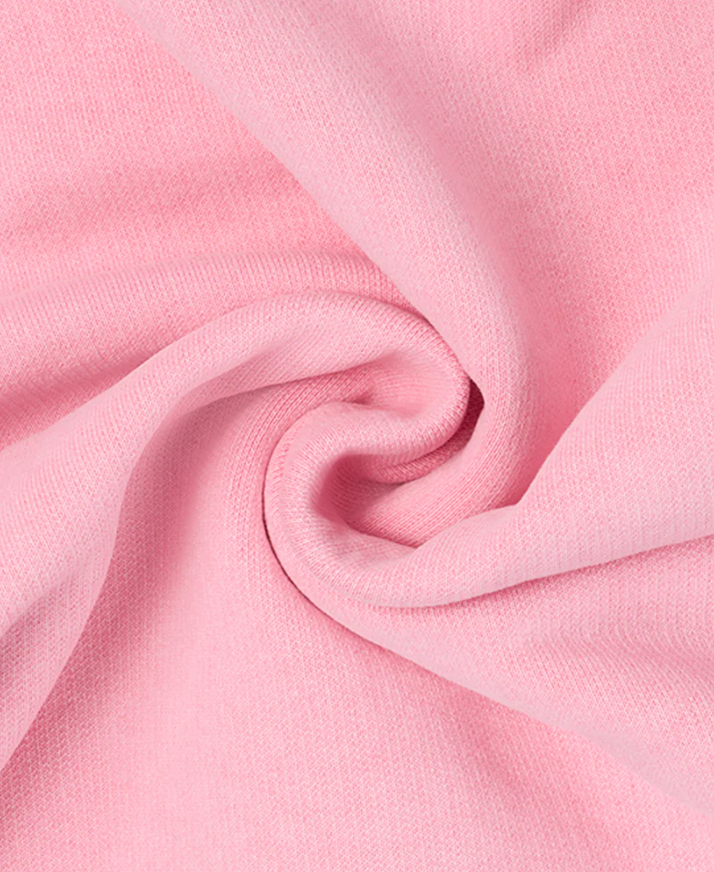 Essential Boxy Hoodie-Pink