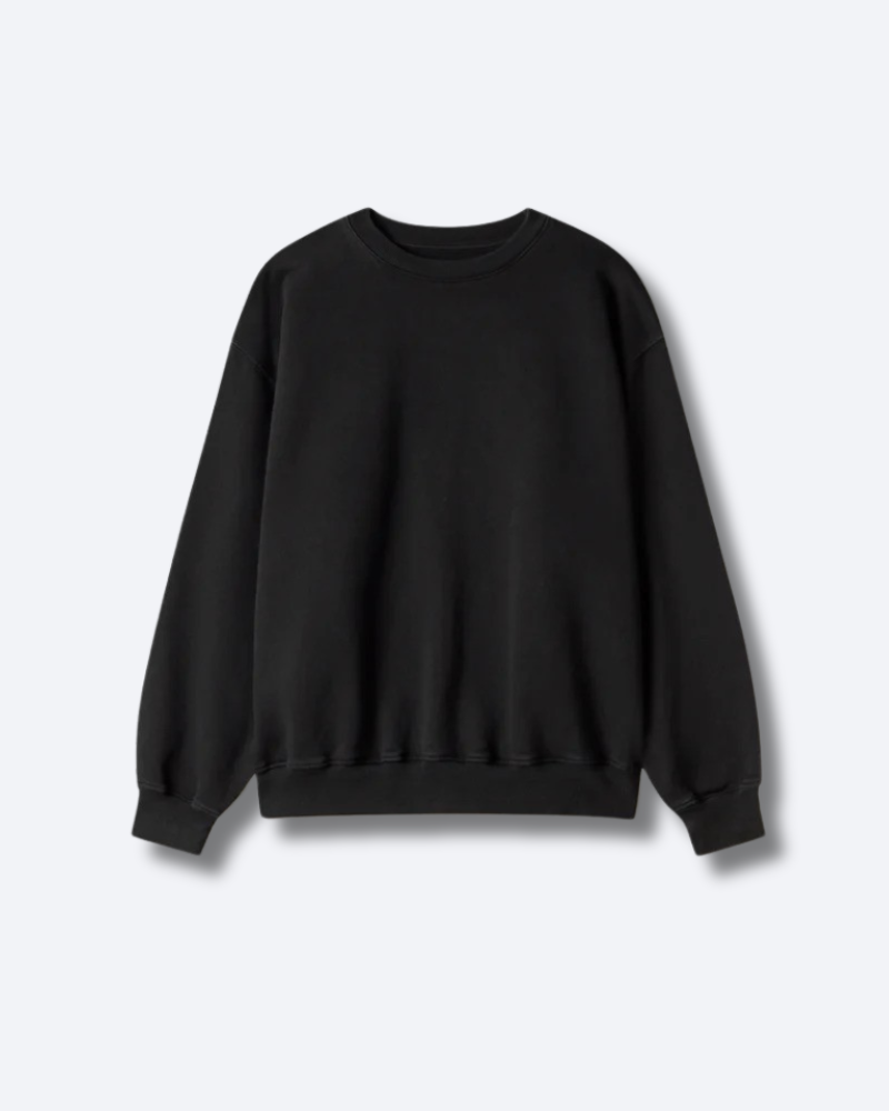 Colorful Notes Sweatshirt - Black