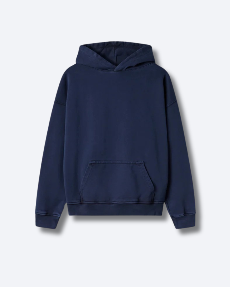 Essential  Hoodie- Navy Blue