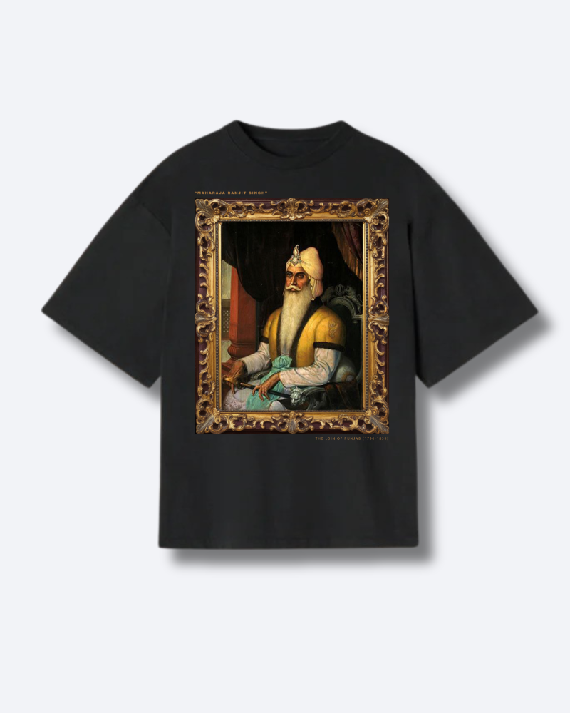 Legacy of Maharaja Ranjit Singh T-Shirt - Black