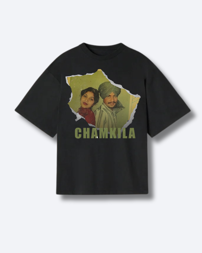 Chamkila Tribute T-Shirt - Black