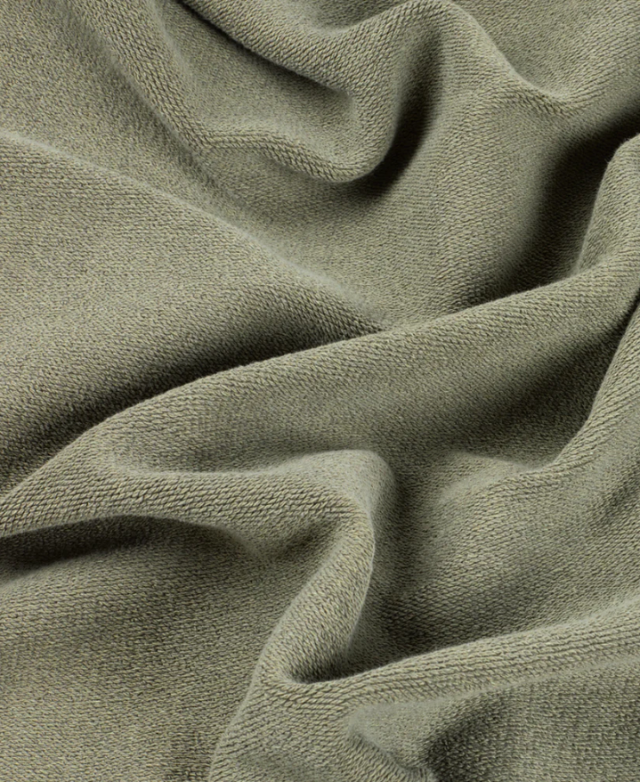 Essential Boxy Hoodie- Vintage Olive